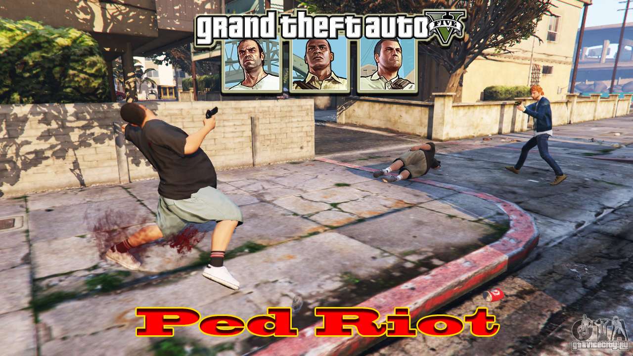Ped Riot (Бунт жителей Лос-Сантоса) для GTA 5