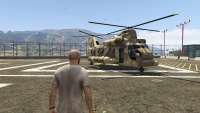 В GTA 5 вертолёт Cargobob можно найти на военной базе