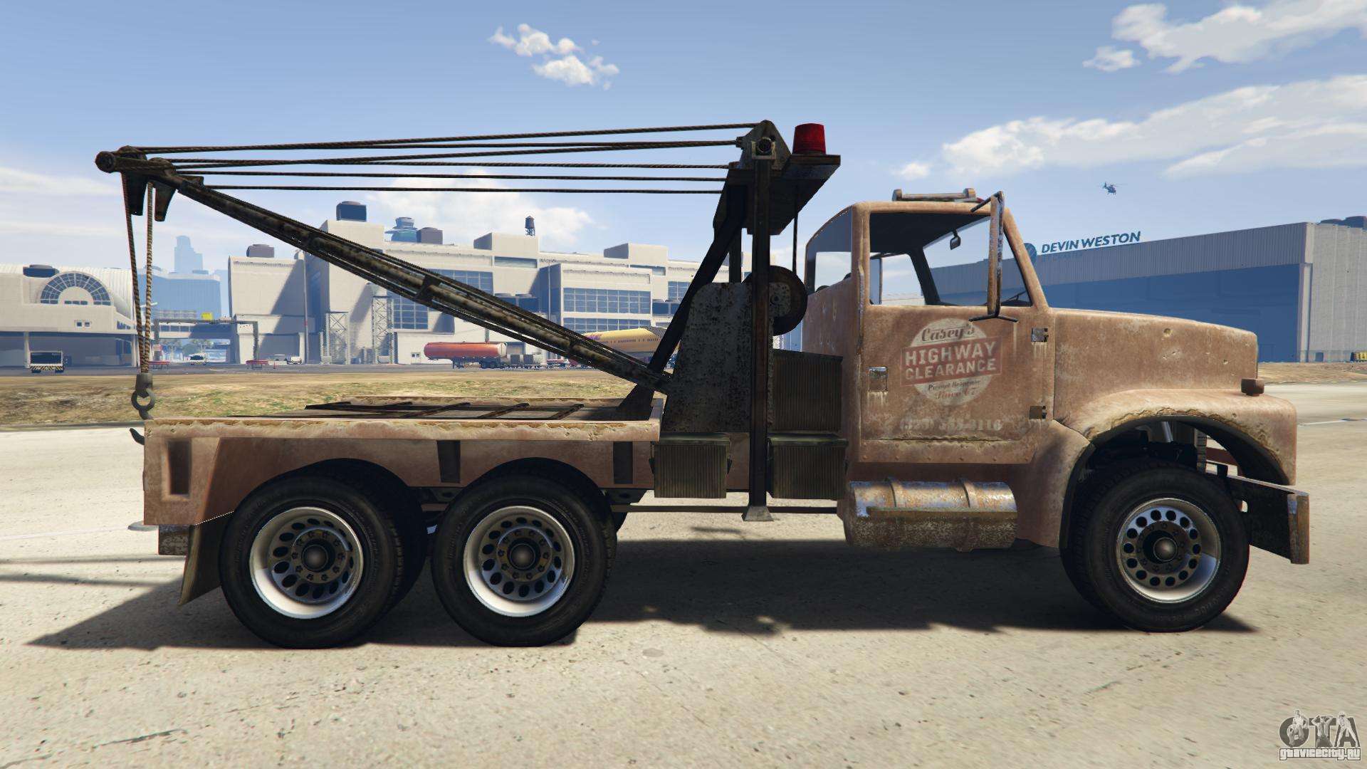 GTA 5 Vapid Towtruck Large - скриншоты, характеристики и описание эвакуатора .