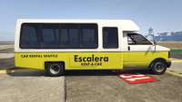 GTA 5 Brute Rental Shuttle Bus - вид сбоку