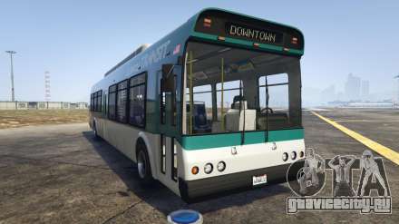 GTA 5 Brute Bus - скриншоты, характеристики и описание автобуса.