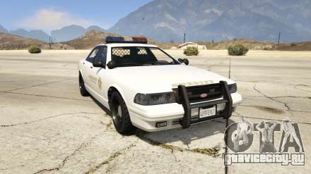 GTA 5 Vapid Sheriff Cruiser - скриншоты, характеристики и описание седана.