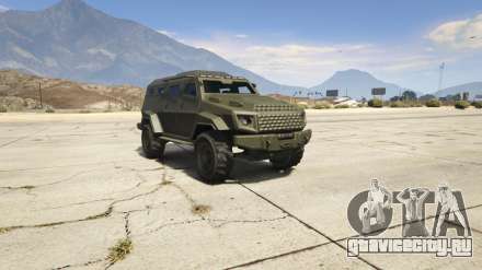GTA 5 HVY Insurgent - скриншоты, характеристики и описание броневика.