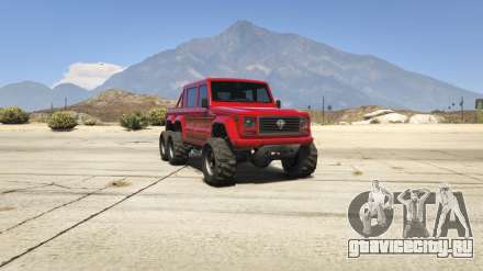 GTA 5 Benefactor Dubsta 6x6 - скриншоты, характеристики и описание вездехода.