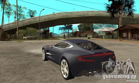 Aston Martin One-77 для GTA San Andreas