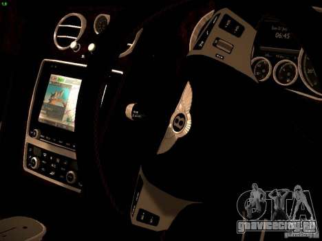 Bentley Continental GT 2011 для GTA San Andreas