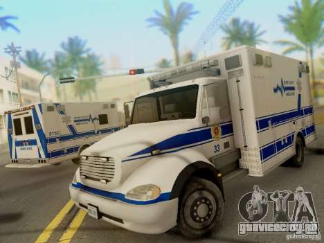 Freightliner Bone County Police Fire Medical для GTA San Andreas