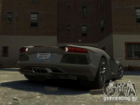 Lamborghini Aventador LP700-4 EPM для GTA 4