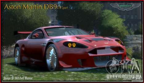 Aston Martin DB9 GTR SPORT [NFS Undercover] для GTA 4