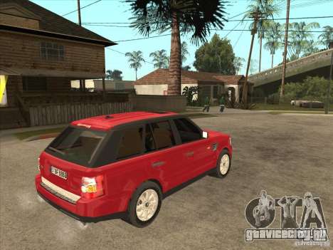 Range Rover Sport 2007 для GTA San Andreas