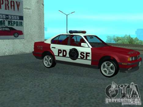 BMW 535i E34 Police для GTA San Andreas