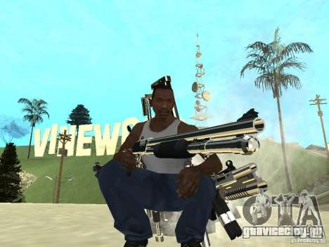 Weapons Pack для GTA San Andreas