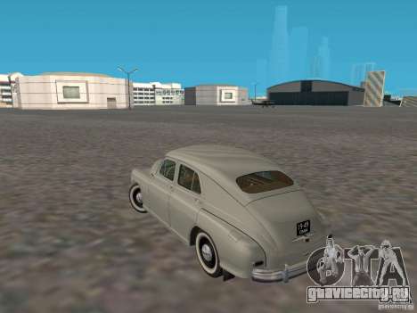 ГАЗ М20 Победа 1949 для GTA San Andreas