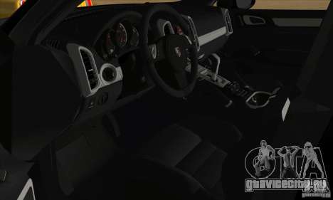 Porsche Cayenne Turbo Black Edition для GTA San Andreas