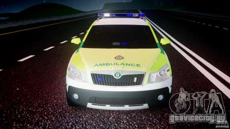 Skoda Octavia Scout Paramedic [ELS] для GTA 4