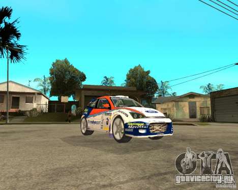Ford Focus WRC 2002 для GTA San Andreas