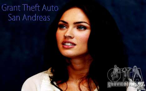 Экраны загрузки (Megan Fox) HD для GTA San Andreas