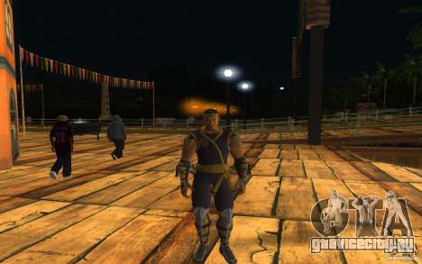 Cyrax из Mortal kombat 9 для GTA San Andreas