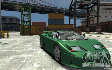 Bugatti EB110 Super Sport для GTA 4