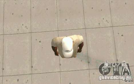 Кепка umbro white для GTA San Andreas