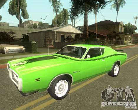 1971 Dodge Charger Super Bee для GTA San Andreas