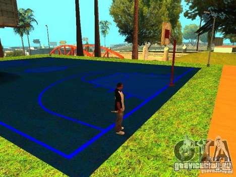 Баскетбольная площадка для GTA San Andreas