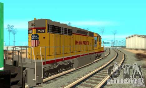 Локомотив SD 40 Union Pacific для GTA San Andreas
