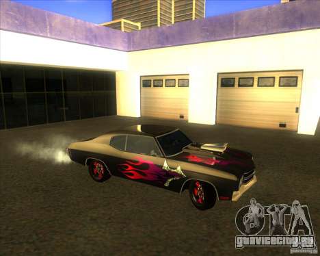 Chevy Chevelle SS Hell 1970 для GTA San Andreas