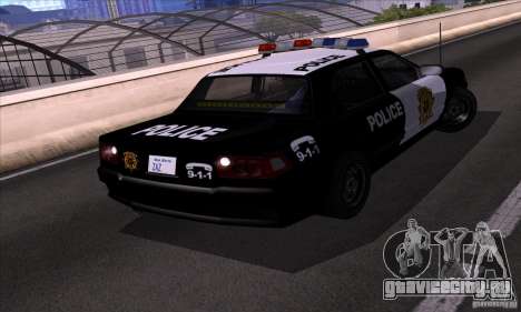 NFS Undercover Police Car для GTA San Andreas