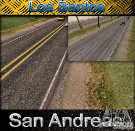 Качественные дороги в LS для GTA San Andreas