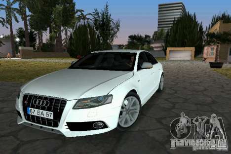 Audi S4 2010 для GTA Vice City