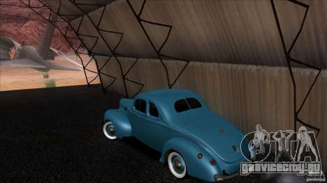 Ford Deluxe Coupe 1940 для GTA San Andreas