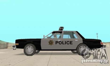 Dodge Diplomat 1985 Police для GTA San Andreas