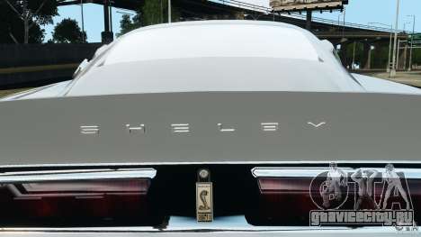 Shelby GT 500 Eleanor для GTA 4