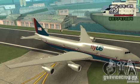 Самолёт из GTA 4 Boeing 747 для GTA San Andreas