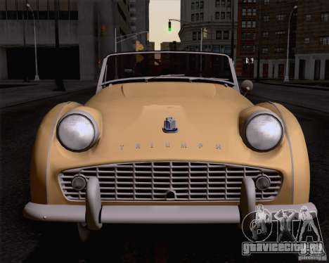 Triumph TR3B 1962 для GTA San Andreas