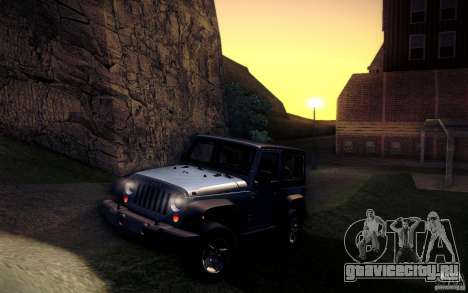 Jeep Wrangler Rubicon 2012 для GTA San Andreas