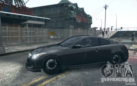 Infiniti G37 Coupe Carbon Edition v1.0 для GTA 4