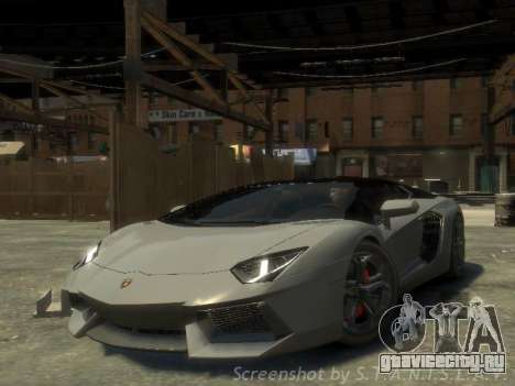 Lamborghini Aventador LP700-4 EPM для GTA 4