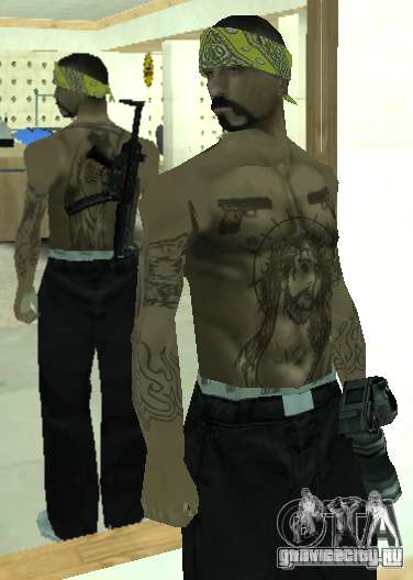 Vagos Gang Skins для GTA San Andreas