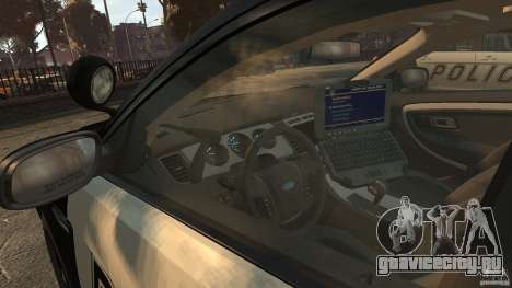 Ford Taurus Police Interceptor 2010 для GTA 4
