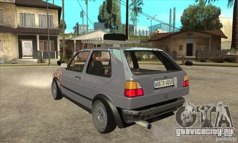 VW Golf Mk2 GTI для GTA San Andreas