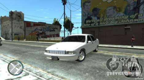 Chevrolet Caprice для GTA 4
