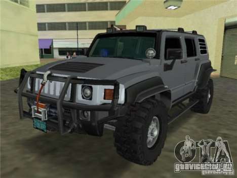 Hummer H3 SUV FBI для GTA Vice City