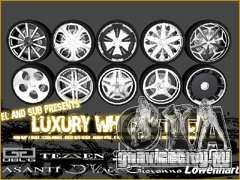 Luxury Wheels Pack для GTA San Andreas