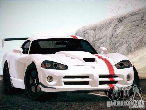 Dodge Viper SRT-10 ACR для GTA San Andreas