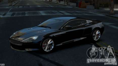 Aston Martin Virage 2012 v1.0 для GTA 4