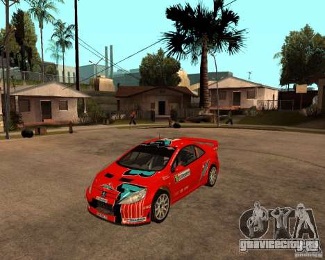 Peugeot 307 WRC для GTA San Andreas