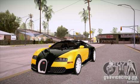 Bugatti Veyron 16.4 EB 2006 для GTA San Andreas