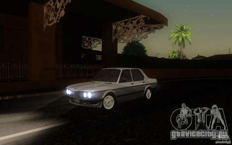 BMW E28 525e ShadowLine Stock для GTA San Andreas